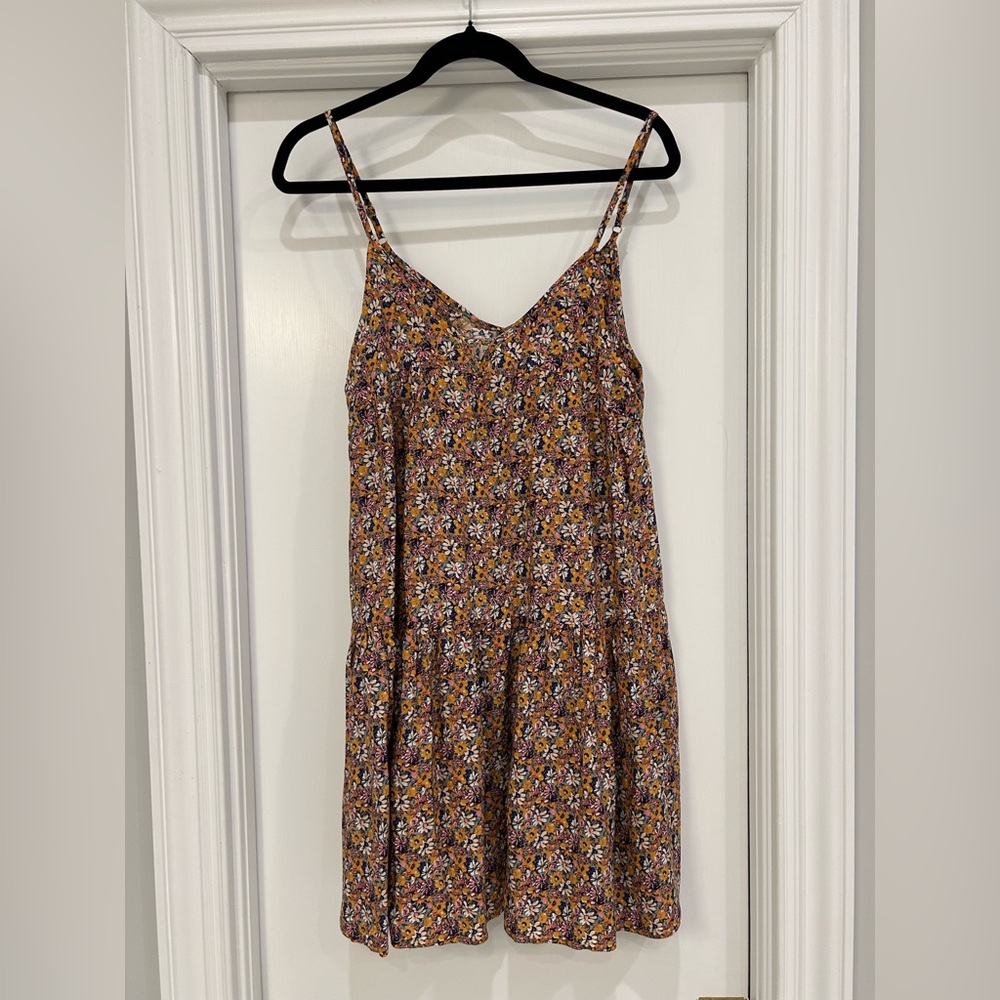 Natural Life Floral Sleeveless Dress
